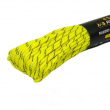 Mg Ropes Polyester Paracord İp 4 mm Neon Sarı Desen 30 Metre