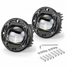 Offroad sis lambası beyaz-amber 20w 12-24v adet