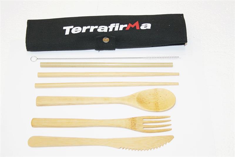 TERRAFIRMA BAMBU KAMP ÇATAL BIÇAK TAKIMI