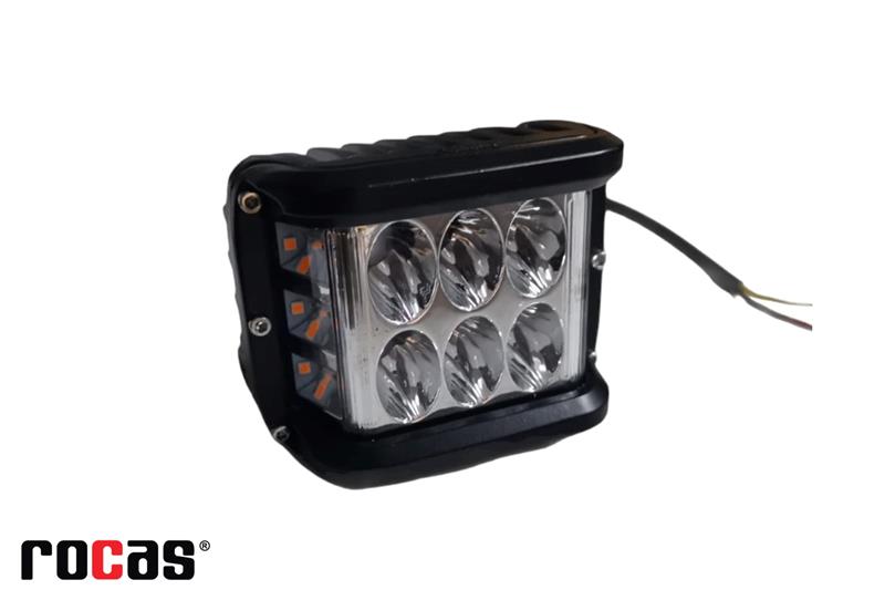 LED KARE ÇİFT SIRA ÇAKARLI 36W - 10CM