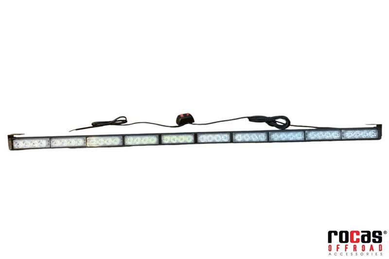 LED BAR ÇAKAR LAMBA (TURUNCU-BEYAZ) 112CM