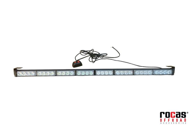 LED BAR ÇAKAR LAMBA (TURUNCU-BEYAZ) 90CM