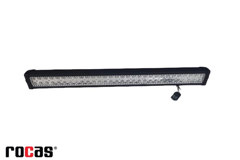LED BAR ÇİFT SIRA 180W-87CM-7 RENKLİ UZAKTAN KUM. DELİCİ VE YAYICI ÖZELLİKLİ - UZAKTAN KUMANDALI